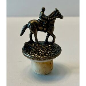 Blanton's Bourbon Horse Bottle Stopper Letter B Collectible Whiskey Cork Topper